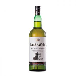 Whisky Escocês Black White 1000ml.